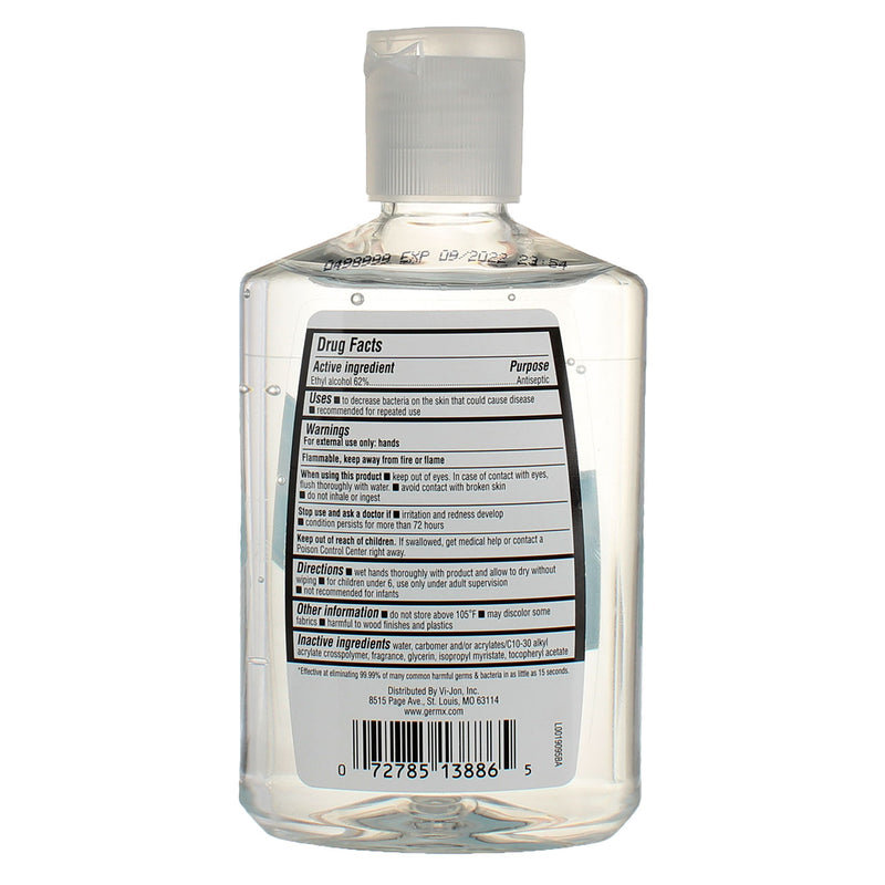 Germ-X Moisturizing Hand Sanitizer, Original, 8 fl oz