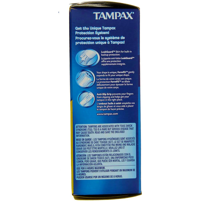 Tampax Cardboard Tampons, Regular, Unscented, 20 Ct