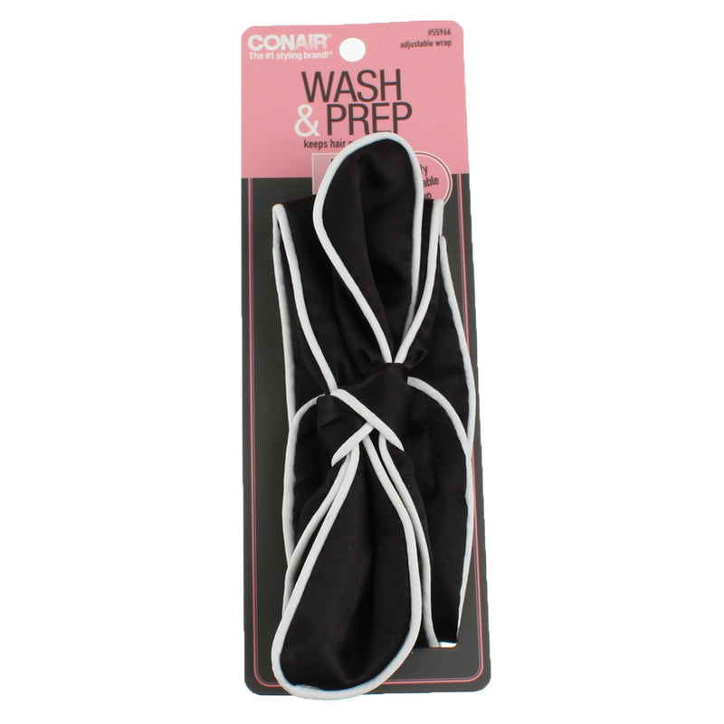 ConAir Spa Headwrap White Black Grooming