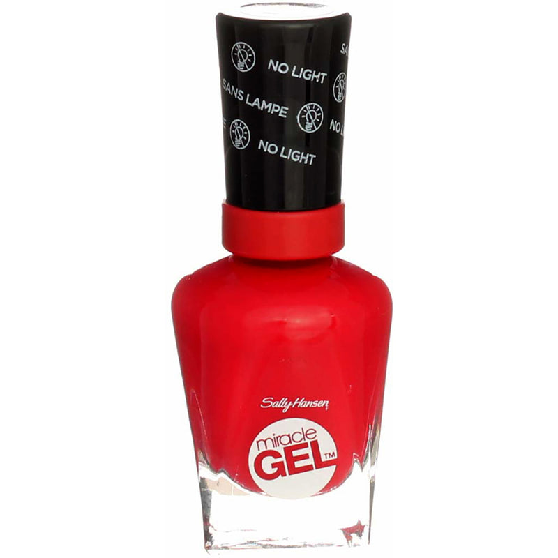 Sally Hansen Miracle Gel Nail Polish Liquid, Red Eye, 0.5 fl oz