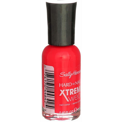Sally Hansen Hard As Nails Xtreme Wear Nail Polish Liquid, Rebel Red, 0.4 fl oz