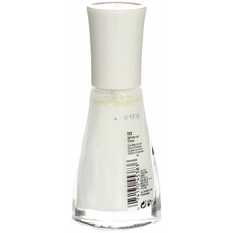 Insta Dri White on Time | Always be right on time with Insta- Dri! It dries  in 60 seconds and leaves your nails pretty and shiny. | By Sally Hansen |  Facebook