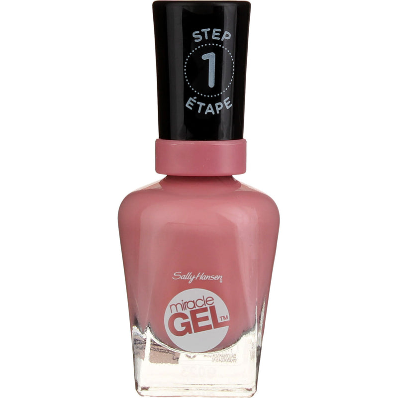 Sally Hansen Miracle Gel Nail Polish Liquid, Satel-lite Pink, 0.5 fl oz