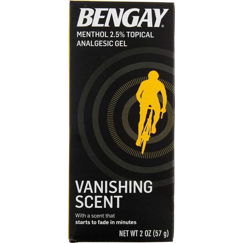 Bengay Vanishing Scent Topical Analgesic Gel, 2 oz
