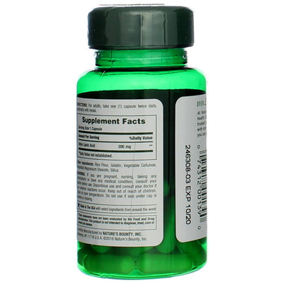 Nature's Bounty Alpha Lipoic Acid Capsules, 200 mg, 30 Ct