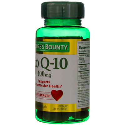 Nature's Bounty Heart Health Co Q10 Rapid Release Softgels, 400 mg, 39 Ct