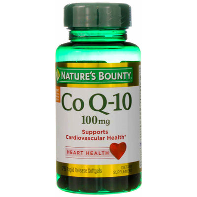 Nature's Bounty Sleep Health Co Q10 Rapid Release Softgels, 100 mg, 75 Ct