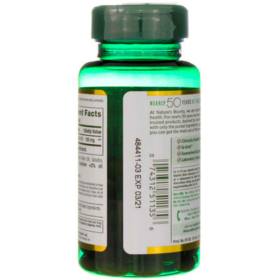 Nature's Bounty Sleep Health Co Q10 Rapid Release Softgels, 100 mg, 75 Ct