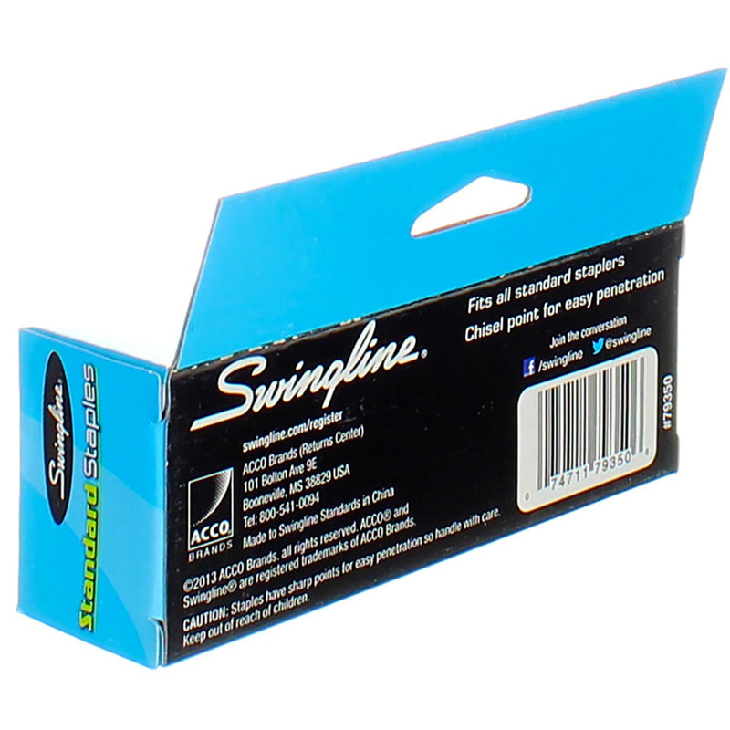 Swingline Standard Staples, 5000 Ct