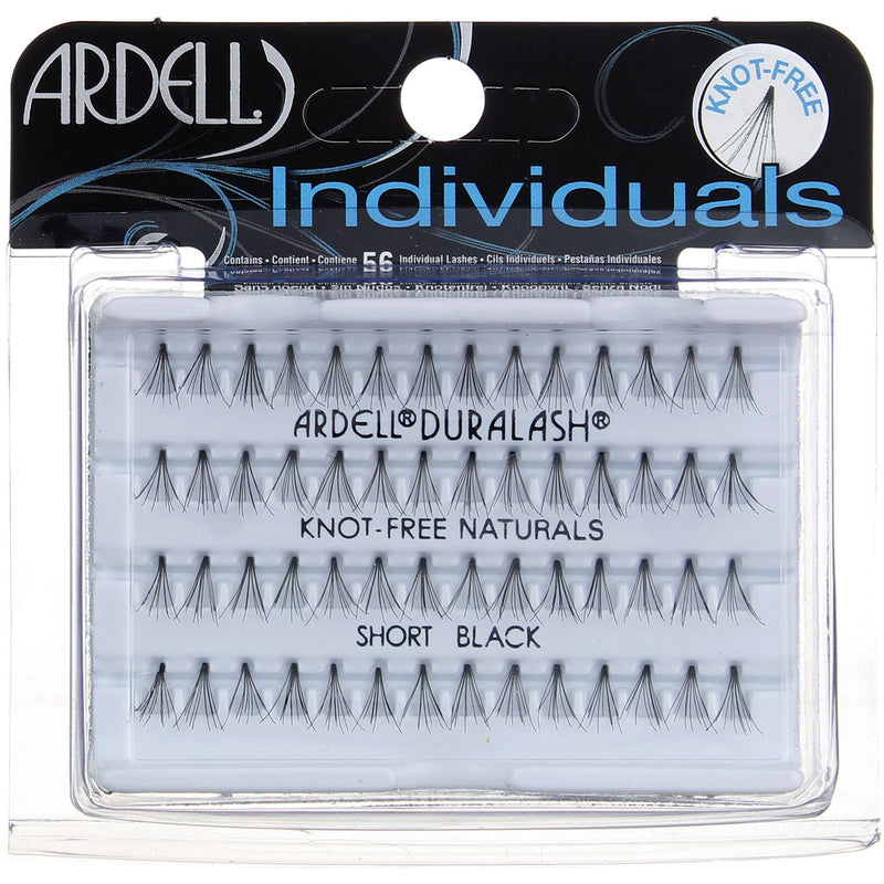 Ardell Individuals False Eyelashes Set, Short Black, 56 Ct