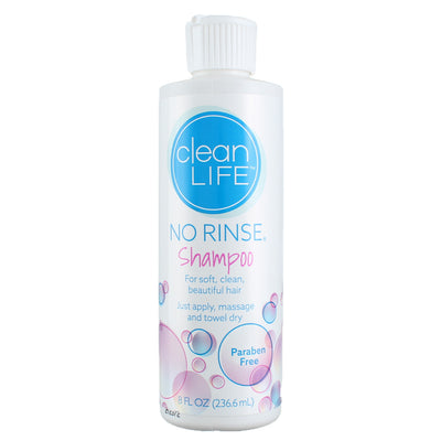 Clean Life No Rinse No Rinse Shampoo, 8 fl oz
