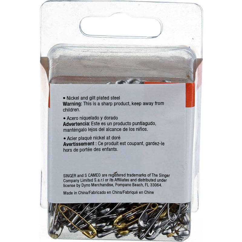Singer Assorted Assorted Safety Pins, 225 Ct
