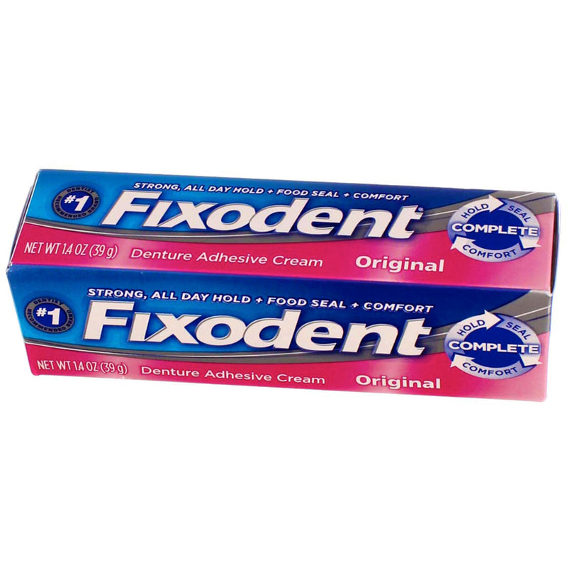 Fixodent Denture Adhesive Cream Original 1.40 oz