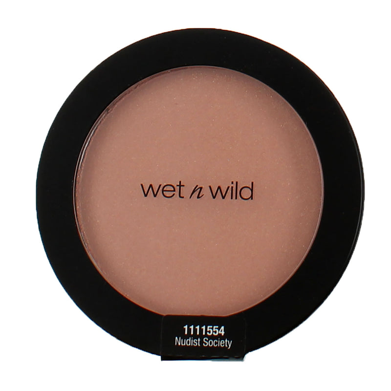 Wet n Wild Color Icon Face Blush, Nudist Society 1111554, 0.21 oz