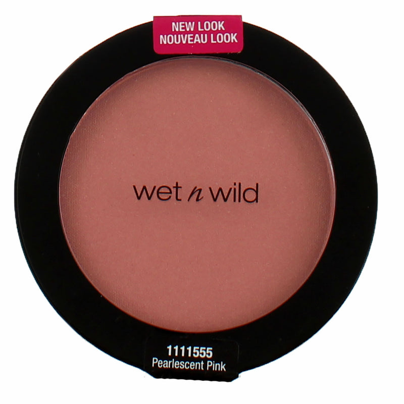 Wet n Wild Color Icon Face Blush, Pearlescent Pink 1111555, 0.21 oz