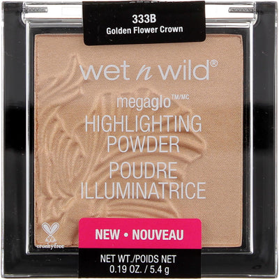 Wet n Wild MegaGlo Highlighting Powder, Golden Flower Crown 333B, 0.19 oz