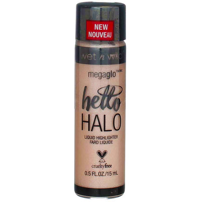 Wet n Wild MegaGlo Hello Halo Liquid Highlighter, Halo Goodbye 304A, 0.5 fl oz