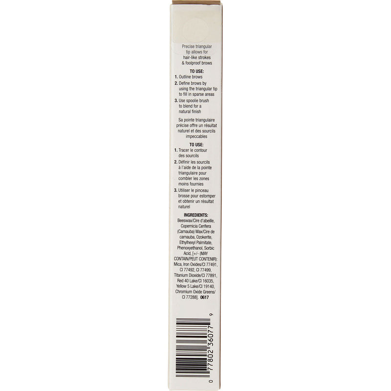 Wet n Wild Ultimate Brow Retractable Eyebrow Pencil, Taupe 625A