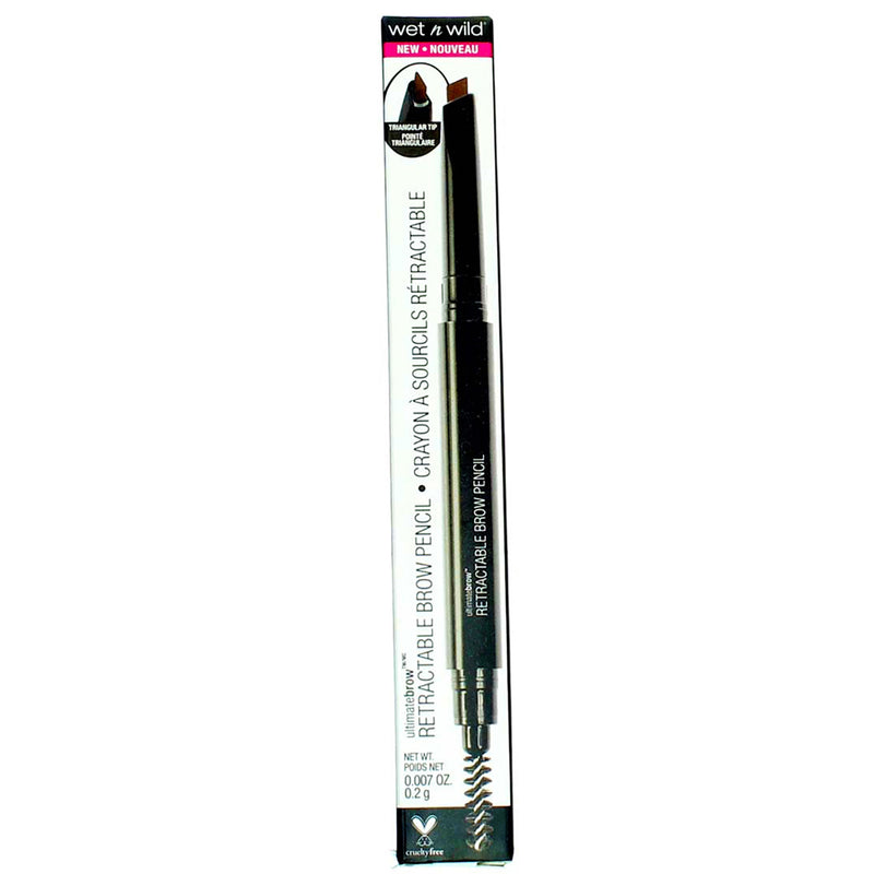 Wet n Wild Ultimate Brow Retractable Eyebrow Pencil, Medium Brown 627A