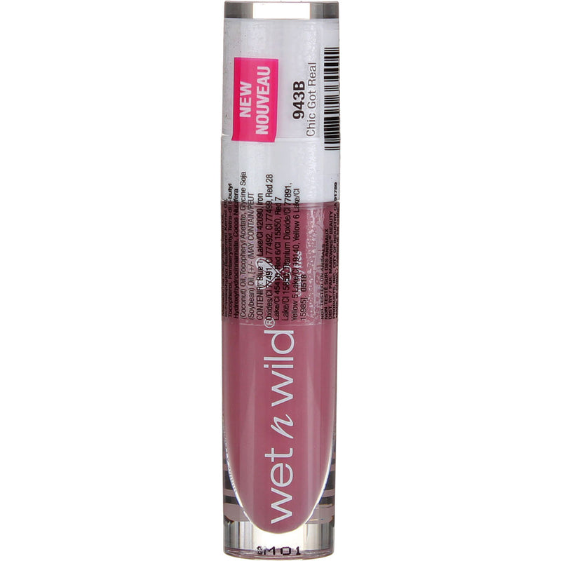 Wet n Wild MegaLast Liquid Catsuit High-Shine Lipstick, Chic Got Real 943B, 0.2 oz