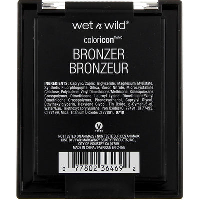 Wet n Wild Color Icon Bronzer, Ticket To Brazil 740A, 0.38 oz