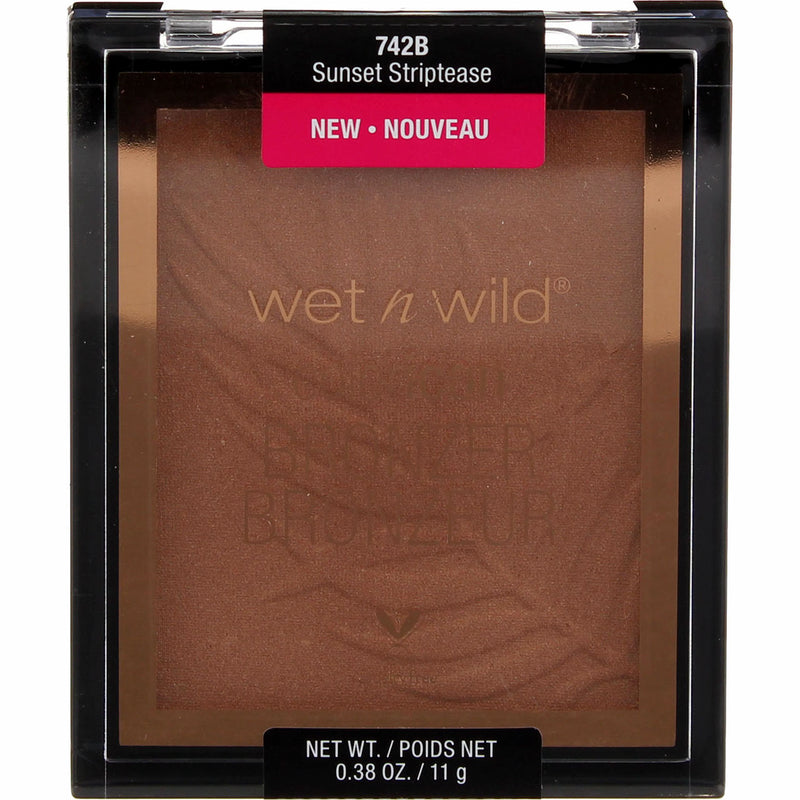 Wet n Wild Color Icon Bronzer, Sunset Striptease 742B, 0.38 oz