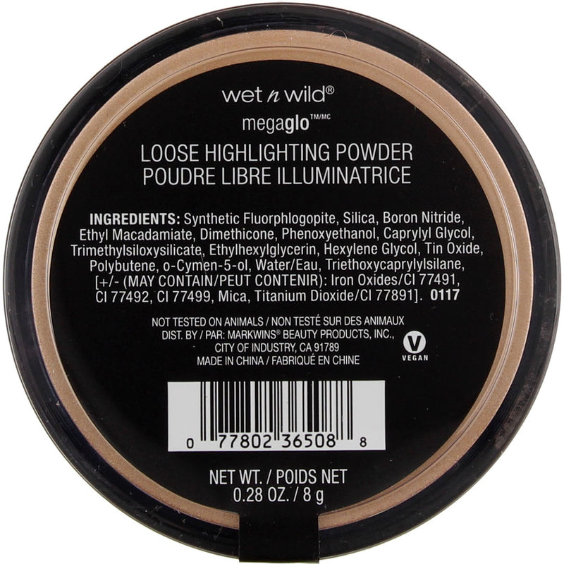 Wet n Wild MegaGlo Loose Highlighting Powder, Hustle & Glow 398A, 0.28 oz