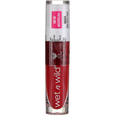 Wet n Wild MegaLast Liquid Catsuit High-Shine Lipstick, Bad Girl's Club 968A, 0.2 oz