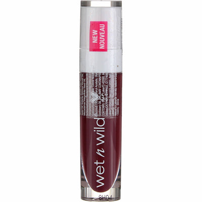 Wet n Wild MegaLast Liquid Catsuit High-Shine Lipstick, Wine Is The Answer 969A, 0.2 oz