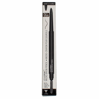 Wet n Wild Ultimate Brow Micro Eyebrow Pencil, Brunette 646A, 0.002 oz