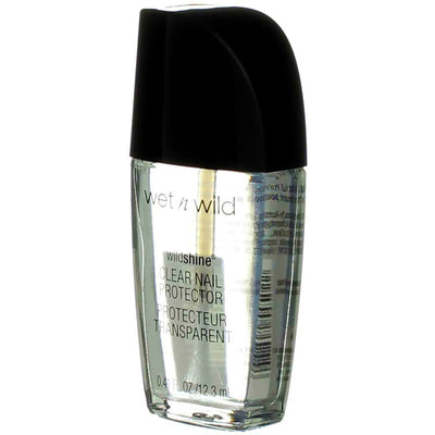Wet n Wild Wild Shine Nail Protector, Clear 450B, 0.41 fl oz