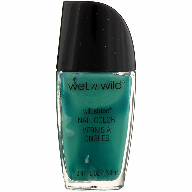 Wet n Wild Wild Shine Nail Color Polish, Be More Pacific 483D, 0.41 fl oz