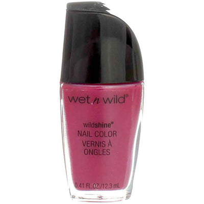 Wet n Wild Wild Shine Nail Color Polish, Grape Minds Think Alike 487E, 0.41 fl oz