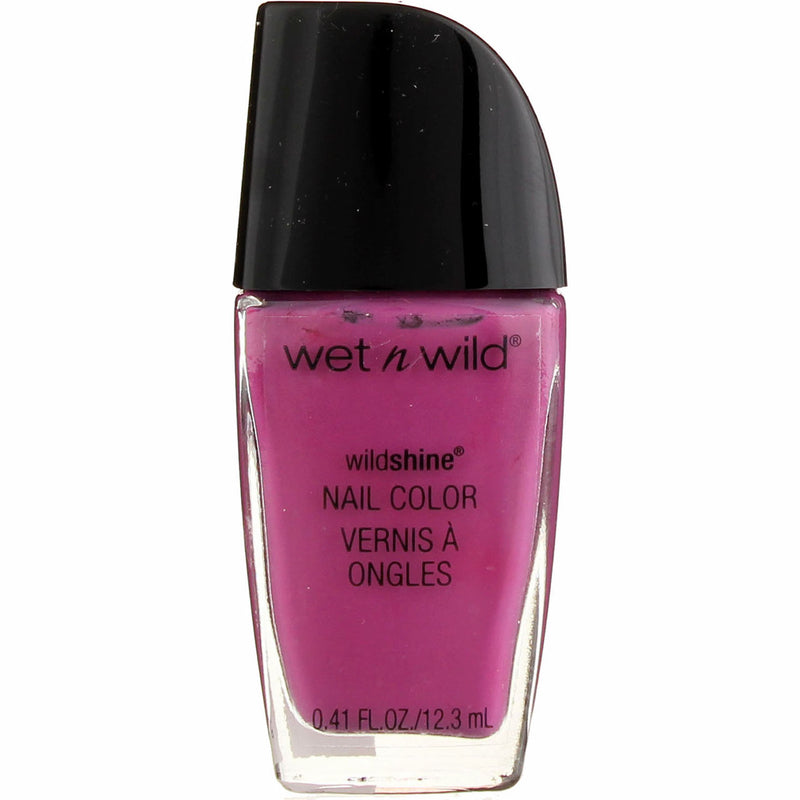 Wet n Wild Wild Shine Nail Color Polish, Who is Ultra Violet 488B, 0.41 fl oz