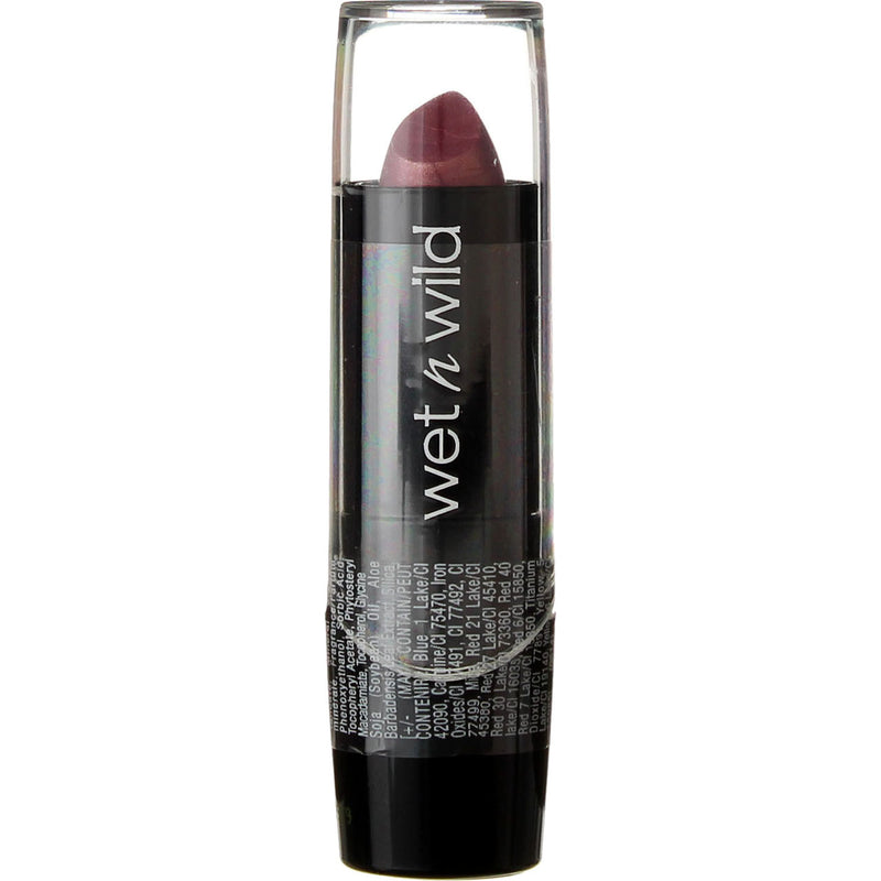 Wet n Wild Silk Finish Lipstick, Dark Pink Frost 530D, 0.13 oz