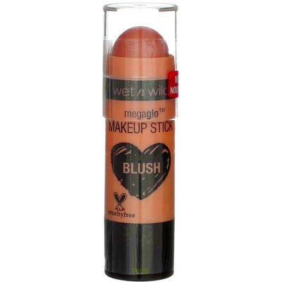 Wet n Wild MegaGlo Makeup Stick Blush, Peach Bums 801A, 0.6 oz