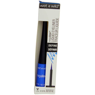 Wet n Wild MegaLiner Liquid Eyeliner, Blue 873a, 0.12 fl oz