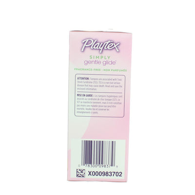 Playtex Gentle Glide Tampons, Regular, Unscented, 20 Ct