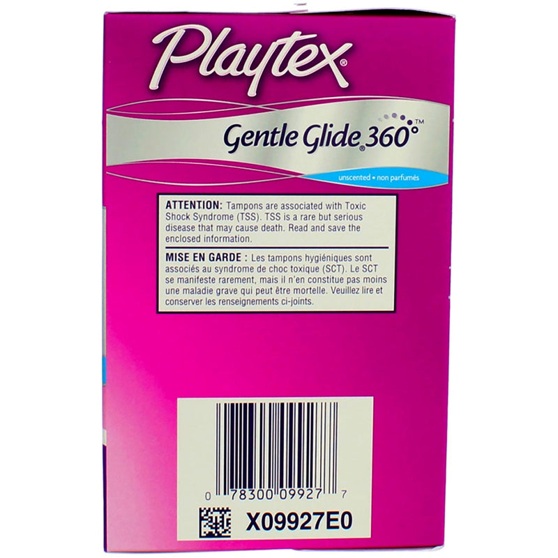  Playtex Gentle Glide Tampons, Unscented Regular