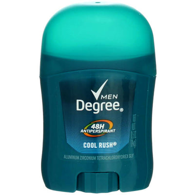 Degree Men Antiperspirant Deodorant Solid, Cool Rush, 0.5 oz