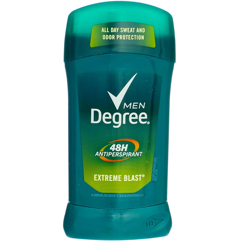 Degree Men Original Protection Antiperspirant Deodorant Stick, Extreme Blast, 2.7 oz