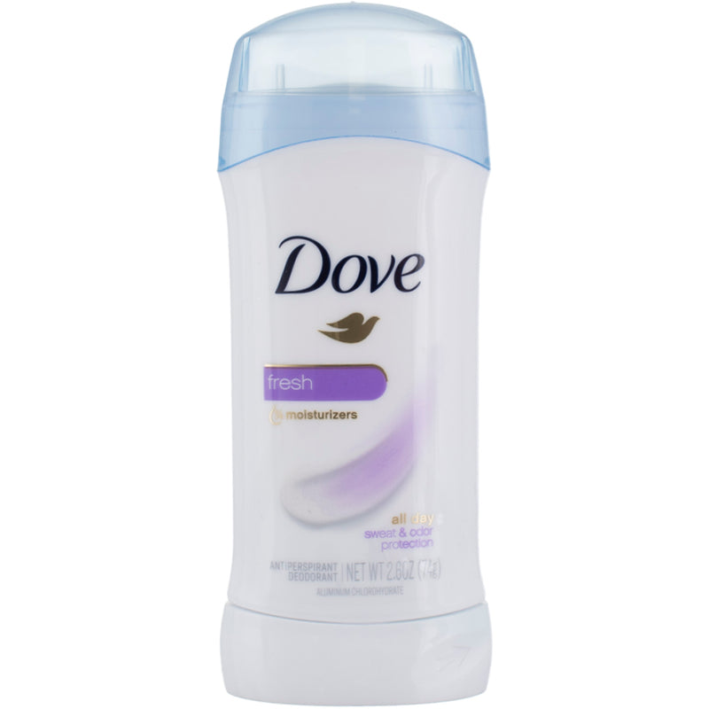Dove Invisible Solid Deodorant, Fresh, 2.6 oz