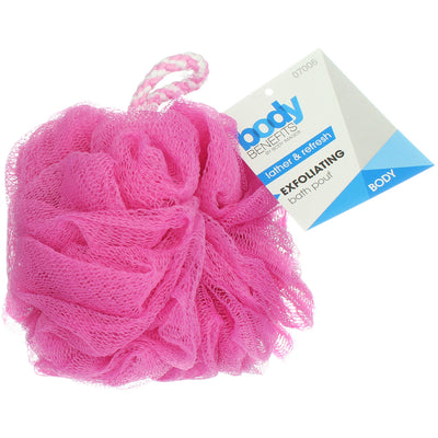 Body Benefits By Body Image Exfoliating Bath Pouf, Assorted Colors