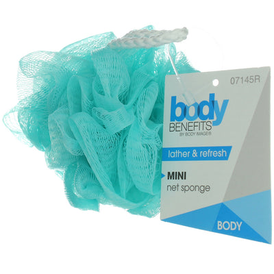 Body Benefits By Body Image Mini Bath Sponge (Colors May Vary)