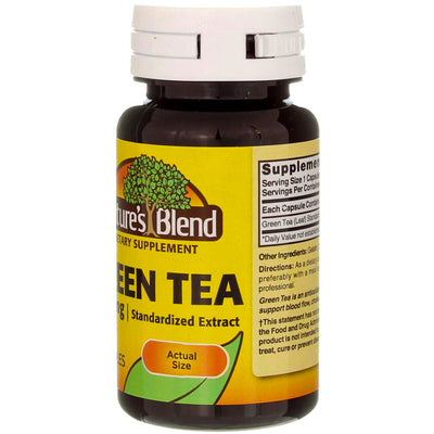 Nature's Blend Green Tea Capsules, 250 mg, 60 Ct
