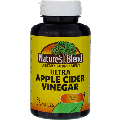 Nature's Blend Apple Cider Vinegar Capsules, 600 mg, 90 Ct