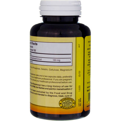 Nature's Blend Black Cohosh Capsules, 160 mg, 120 Ct