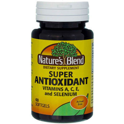 Nature's Blend Super Antioxidant Soft Gels, 60 Ct