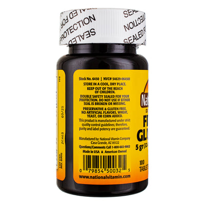 Nature's Blend Ferrous Gluconate Tablets, 324 mg, 100 Ct