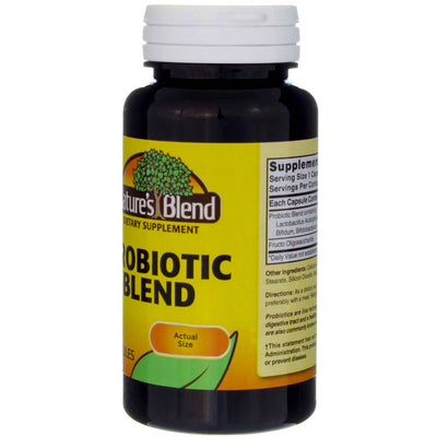 Nature's Blend Probiotic Blend Capsules, 100 Ct
